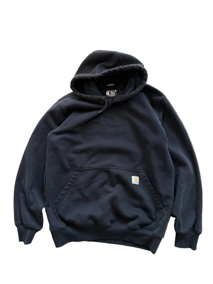 Carhartt Men's Rain Defender Loose Fit Heavyweight Hoodie Medium Black