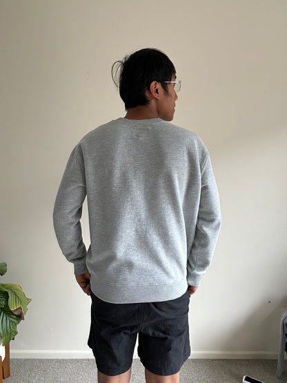 Tommy Jeans Big Logo Sweater Medium Grey