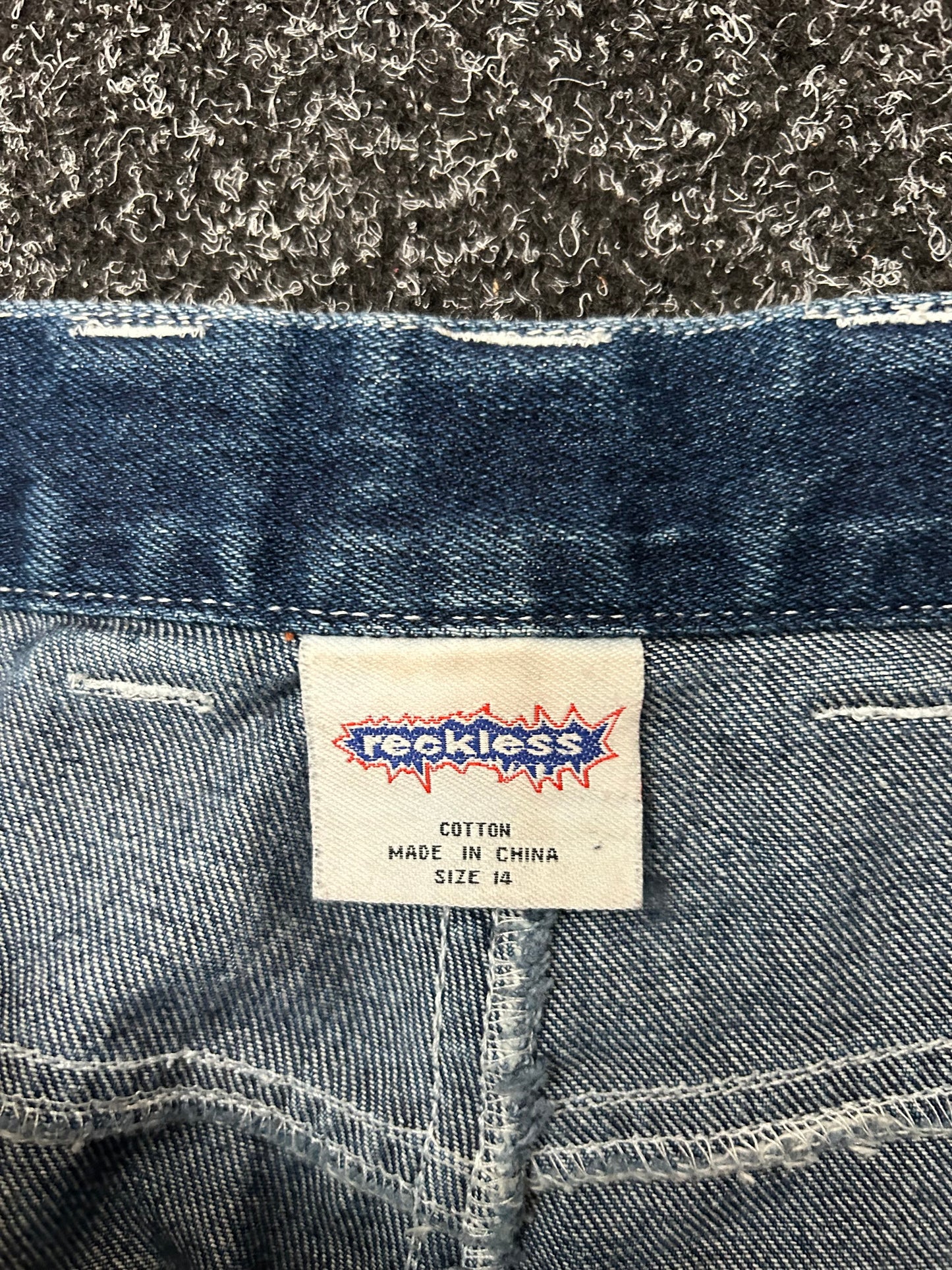 Carpenter Denim Baggy Pants