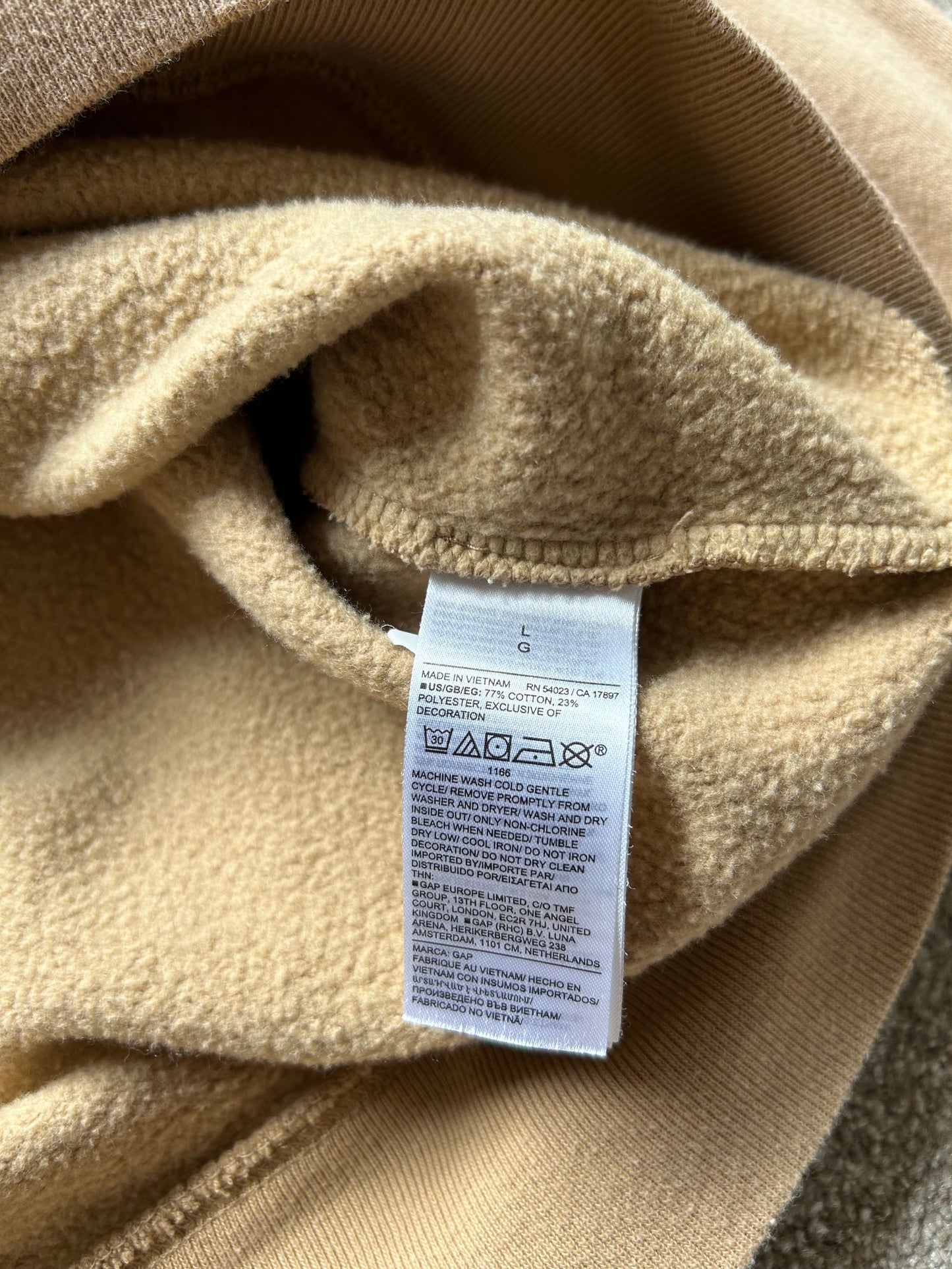 Gap Women's Sweater Mocha Large