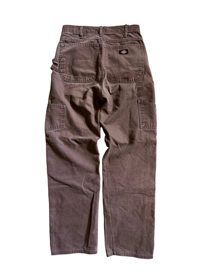 vintage brown Dickies carpenter pants size 28