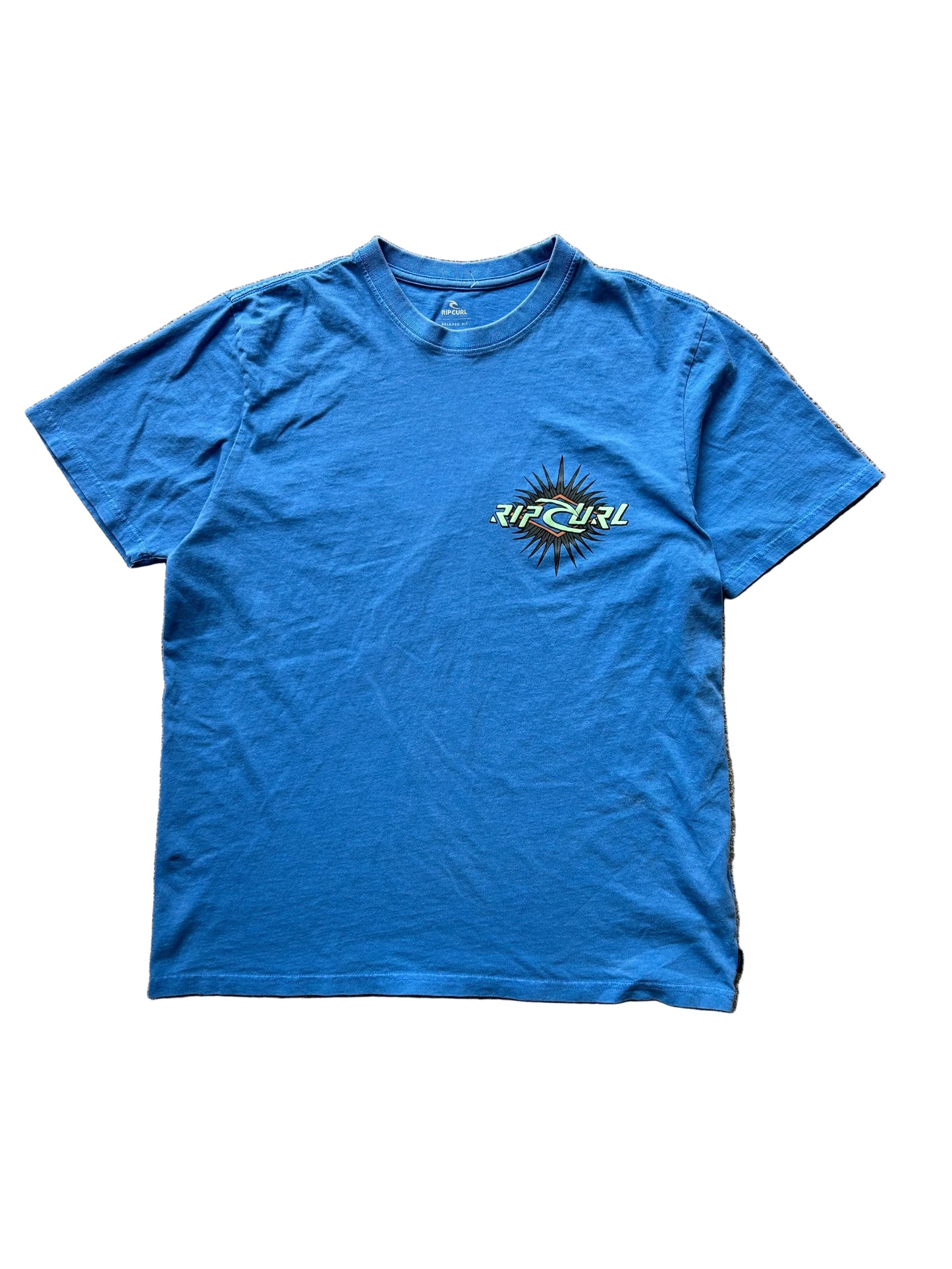 Rip Curl Quest Art T-Shirt in Cobalt Blue Large