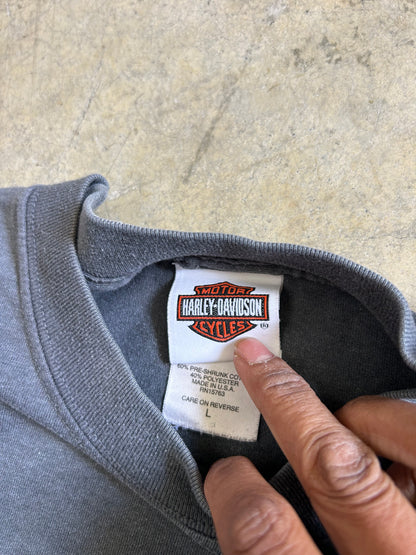 vintage Harley-Davidson "Rally Bound" graphic t-shirt Large Grey