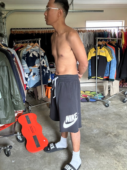 Nike Alumni black sweat shorts  Large