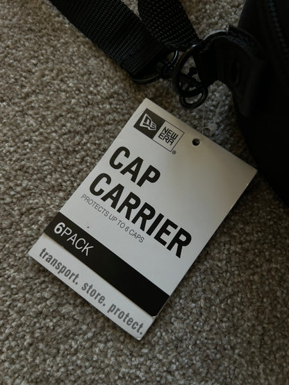New Era Logo Cap Carrier 6 Pack Black Deadstock