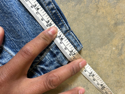 Smoking Life barrel-leg denim jeans size 30 Medium