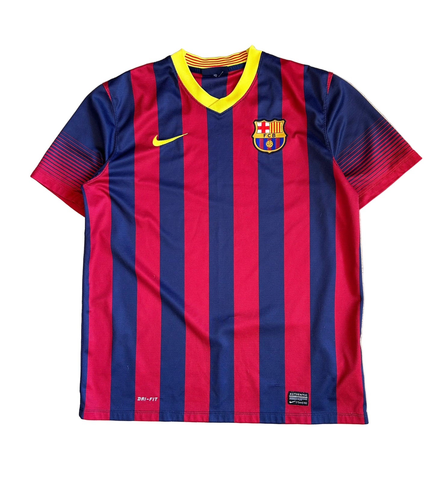 Nike FC Barcelona home shirt from the 2013/14 season Red Large
