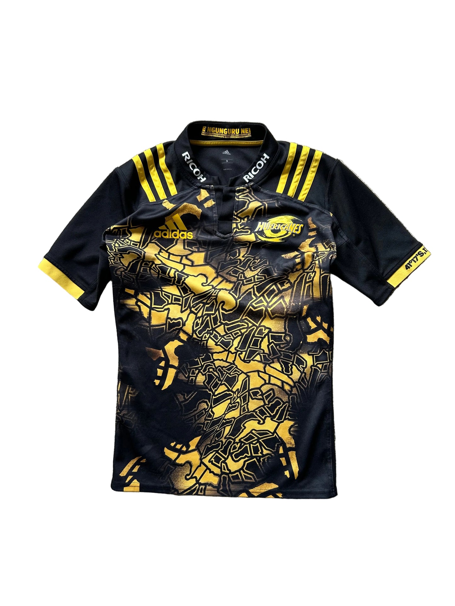 Adidas Wellington Hurricanes Territory Lions Tour 2017 Rugby Shirt Small