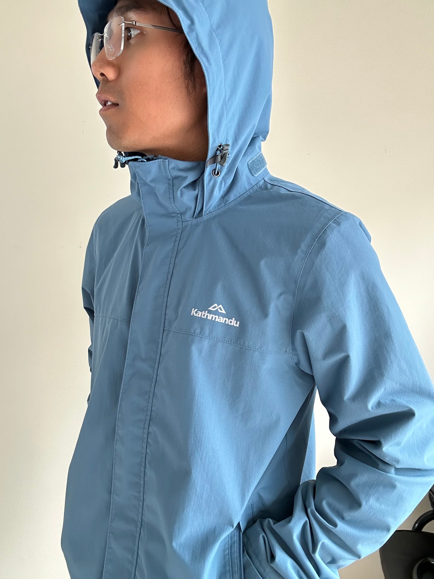 Kathmandu Blue Small Windbreaker Jacket NGX2