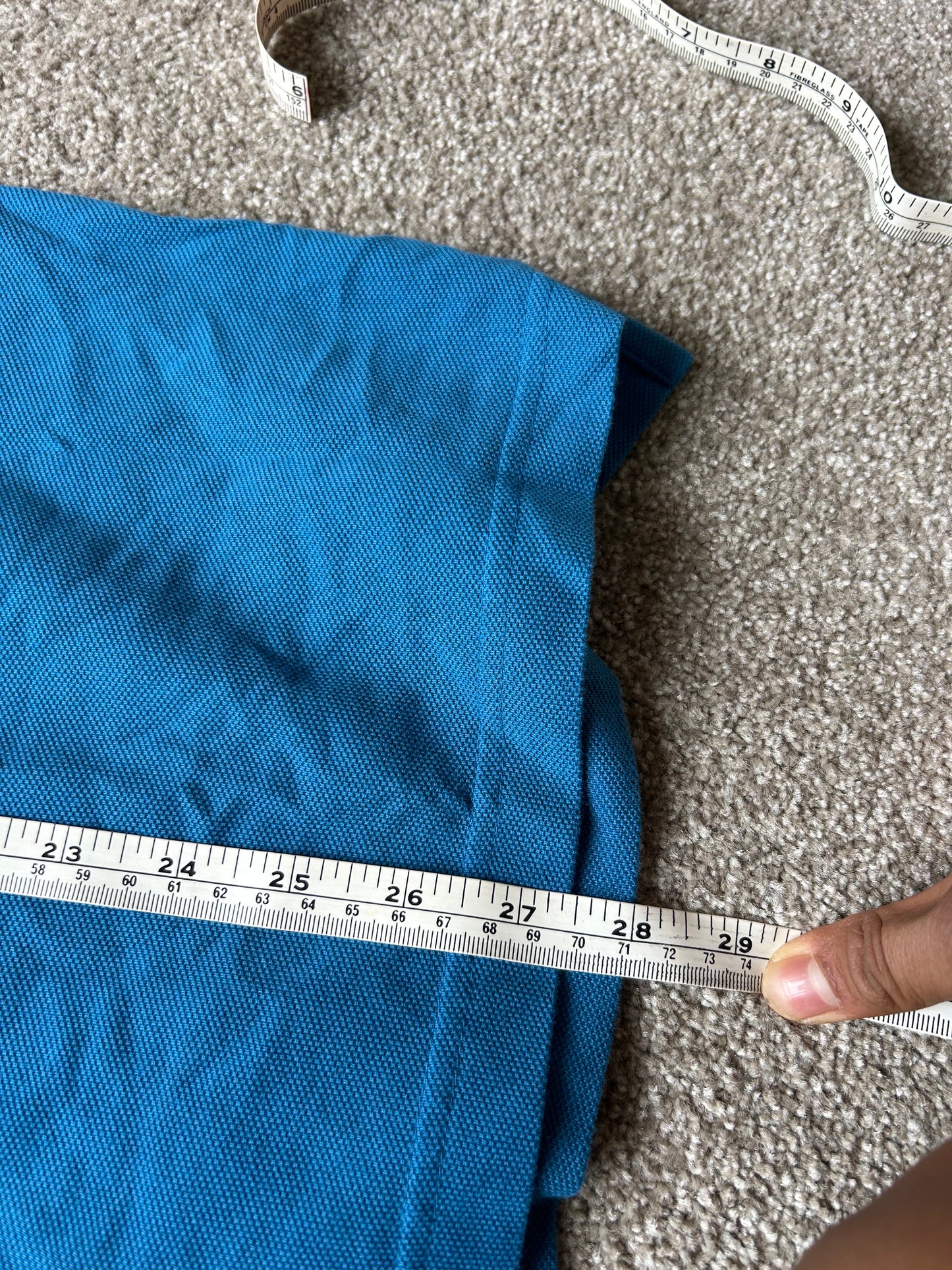 Tommy Hilfiger Short Sleeve Polo Blue Medium