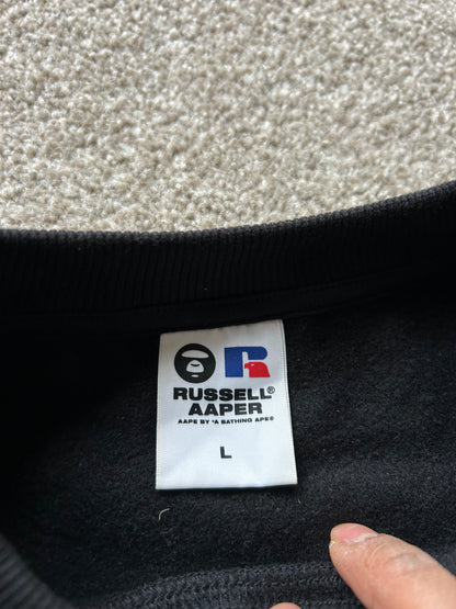 AAPE x Russel Athletic XL Grey Two tone