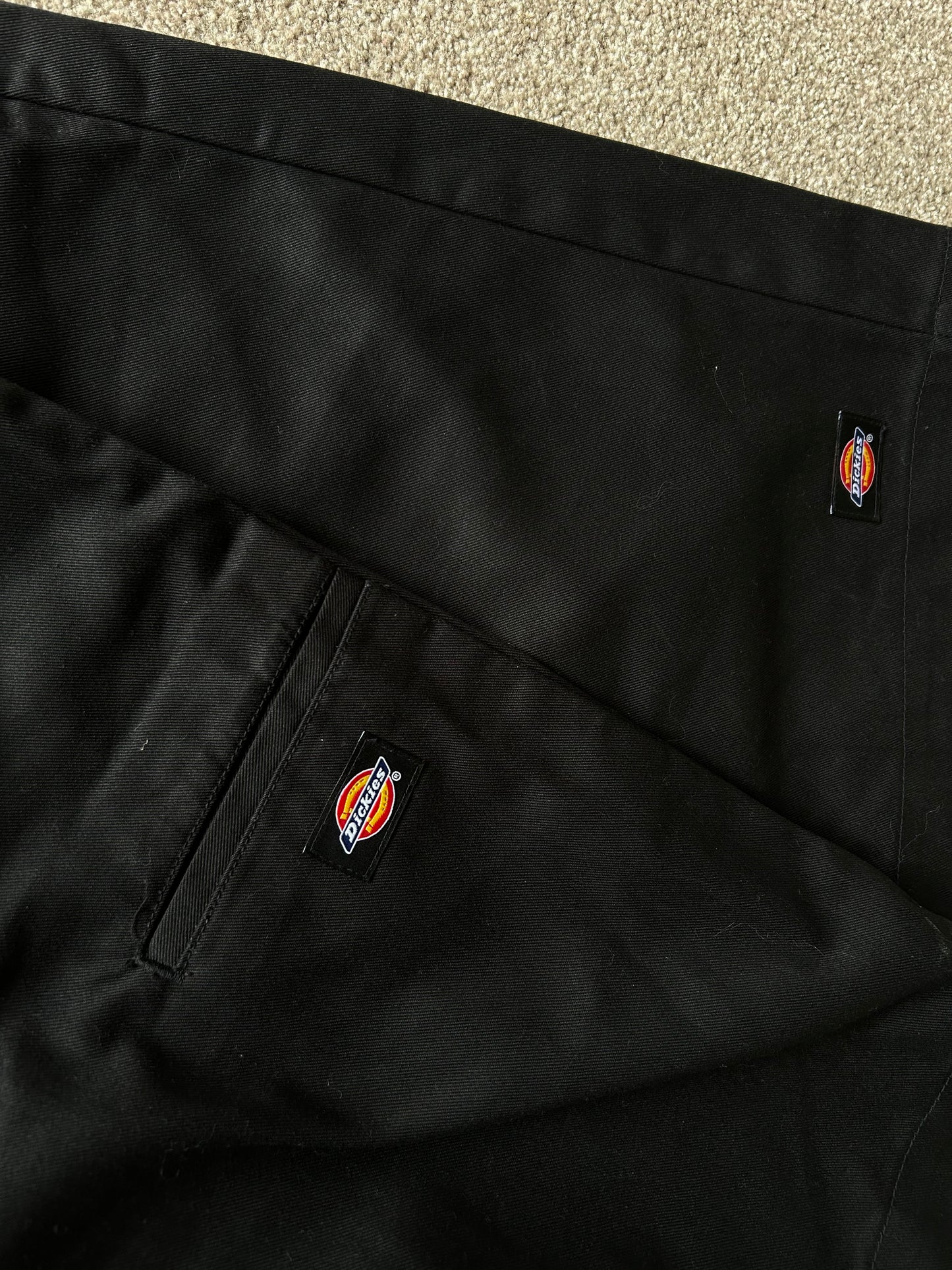 Dickies 13 Inch Loose Fit Work Shorts Size 36 Black