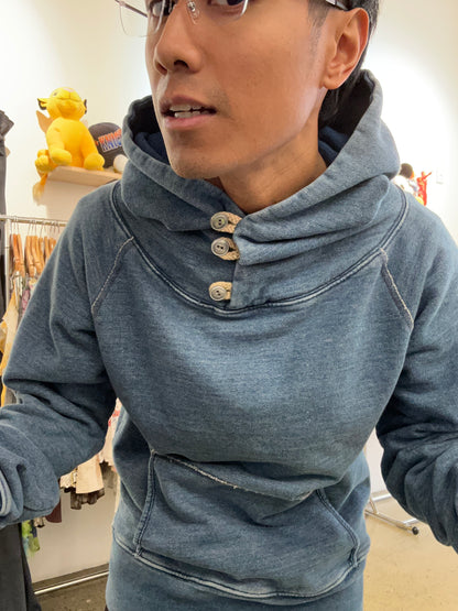 Kapital Surf Hoodie Indigo Small