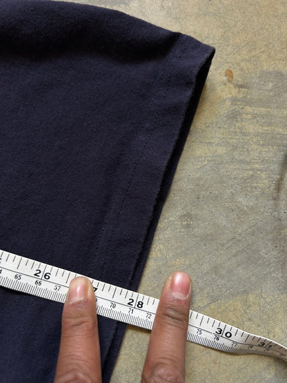 Navy blue vintage Quiksilver "Boardriding Company" graphic t-shirt