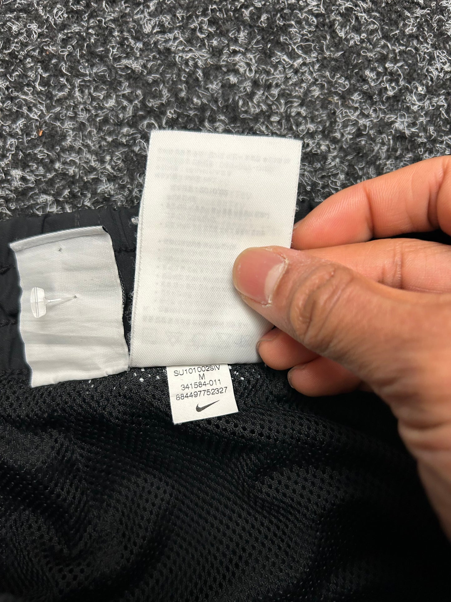 Black Nike Track Pants Medium
