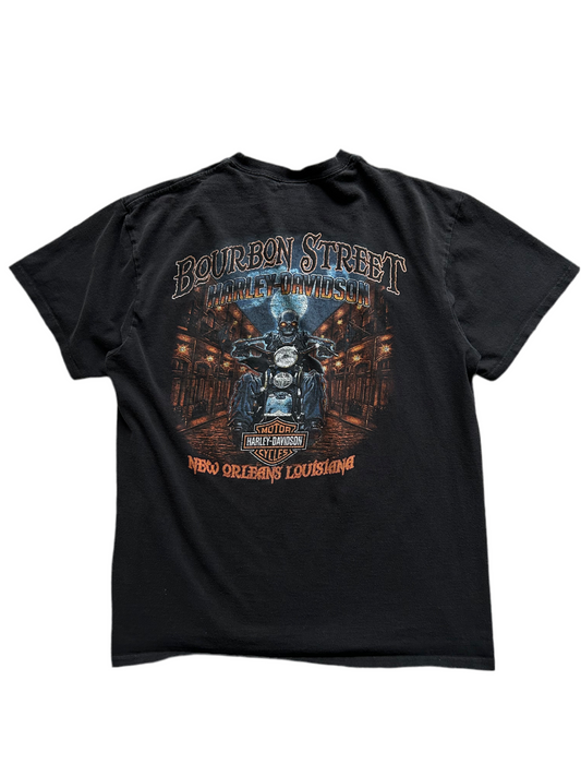 Harley Davidson Pocket Tee Large Black 2012