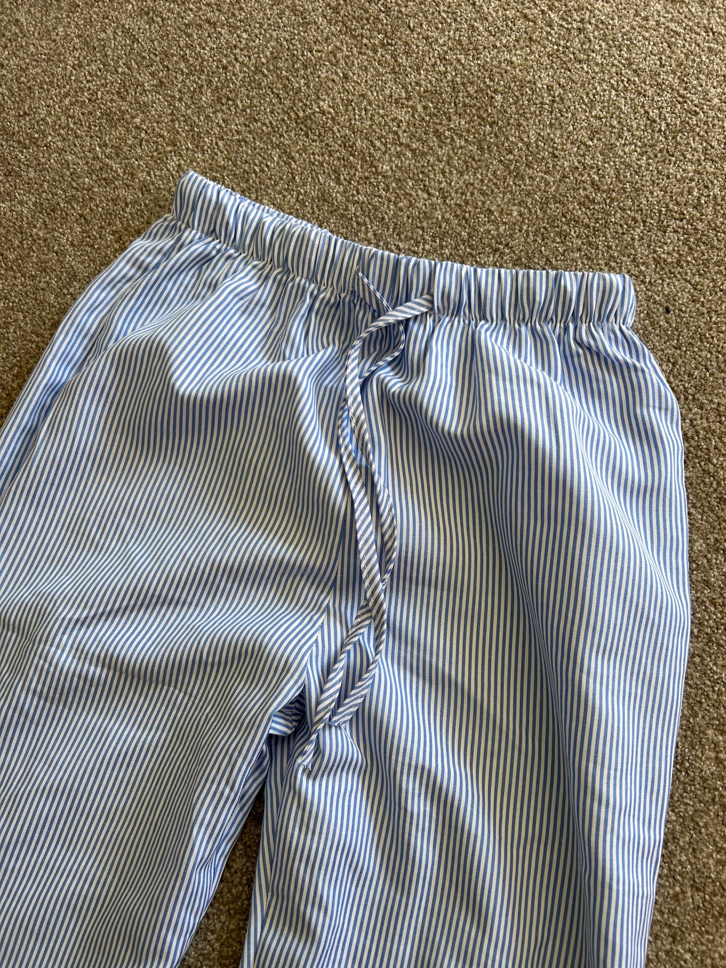 Pinstripe Pants SkyBlue Small