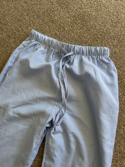 Pinstripe Pants SkyBlue Small