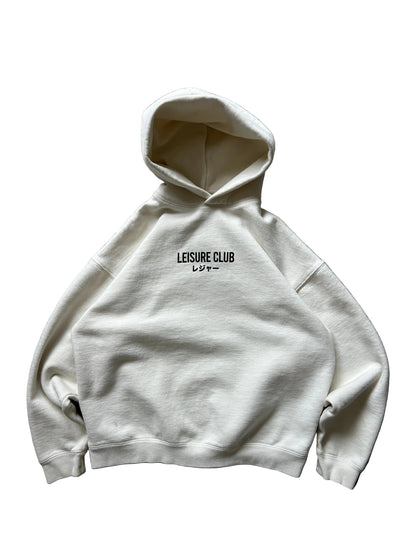 Absent Hoodie Cream size Small