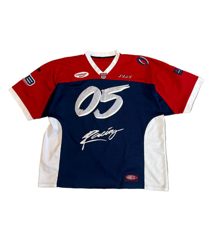 FUBU "05" racing jersey from the 1990s or Y2K era 3XL Navy