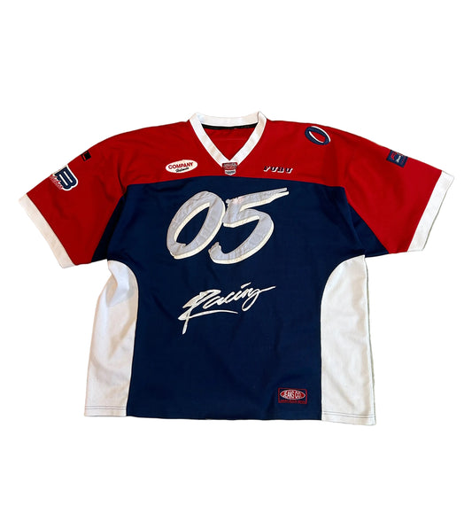 FUBU "05" racing jersey from the 1990s or Y2K era 3XL Navy