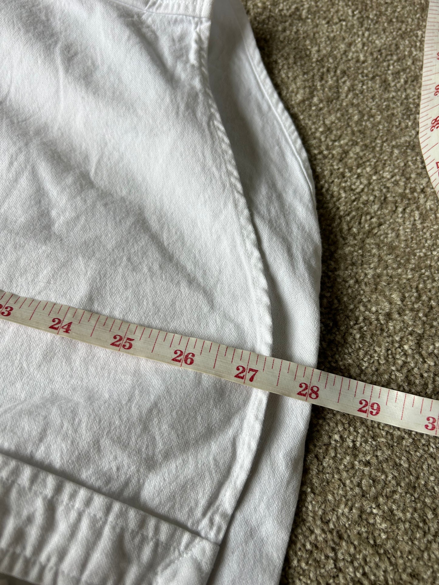 Ralph Lauren White Oxford Polo Medium