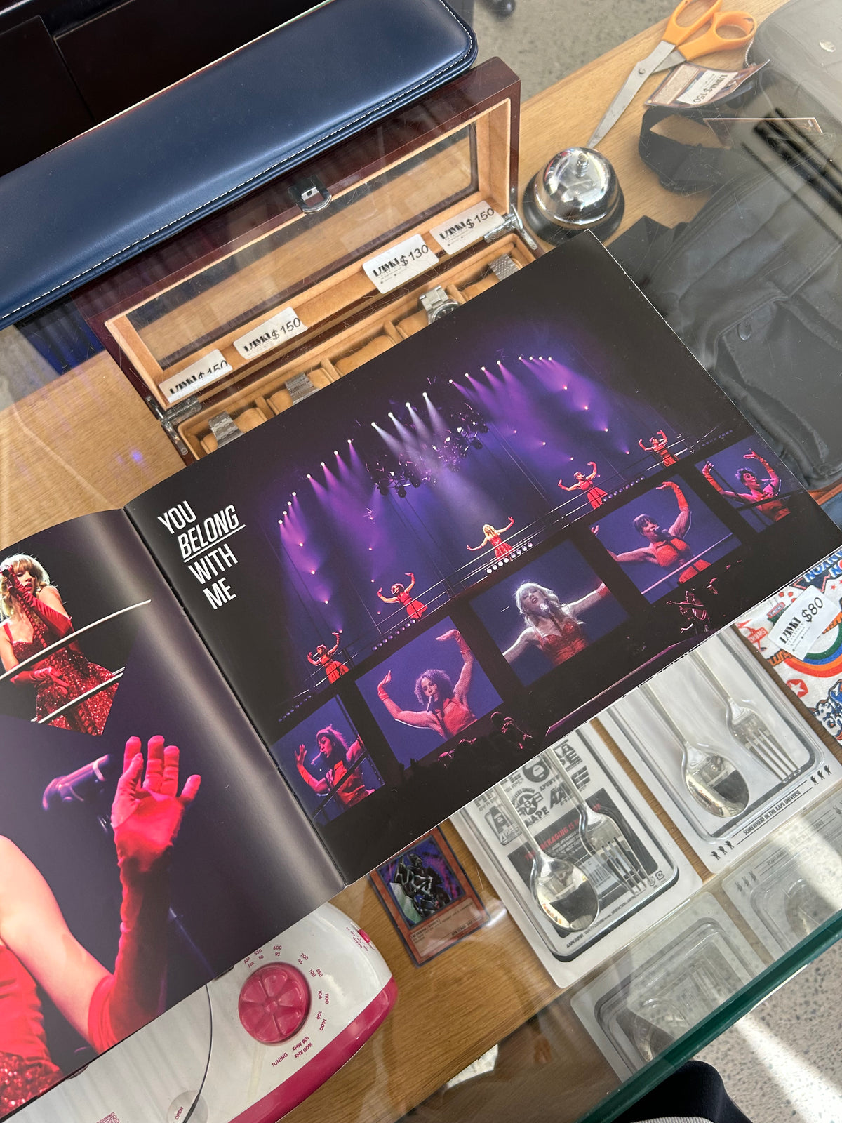 official 2013 souvenir program and photo book from Taylor Swift's The Red Tour