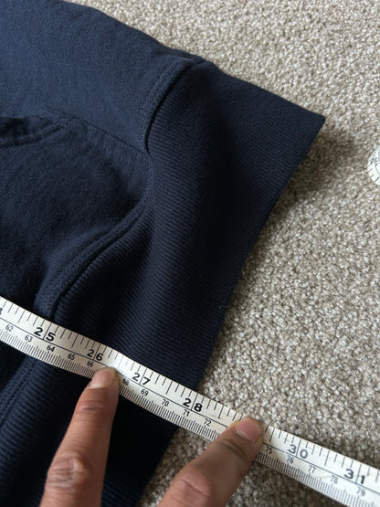 I Love Ugly Box Hood in the midnight navy Hoodie Large