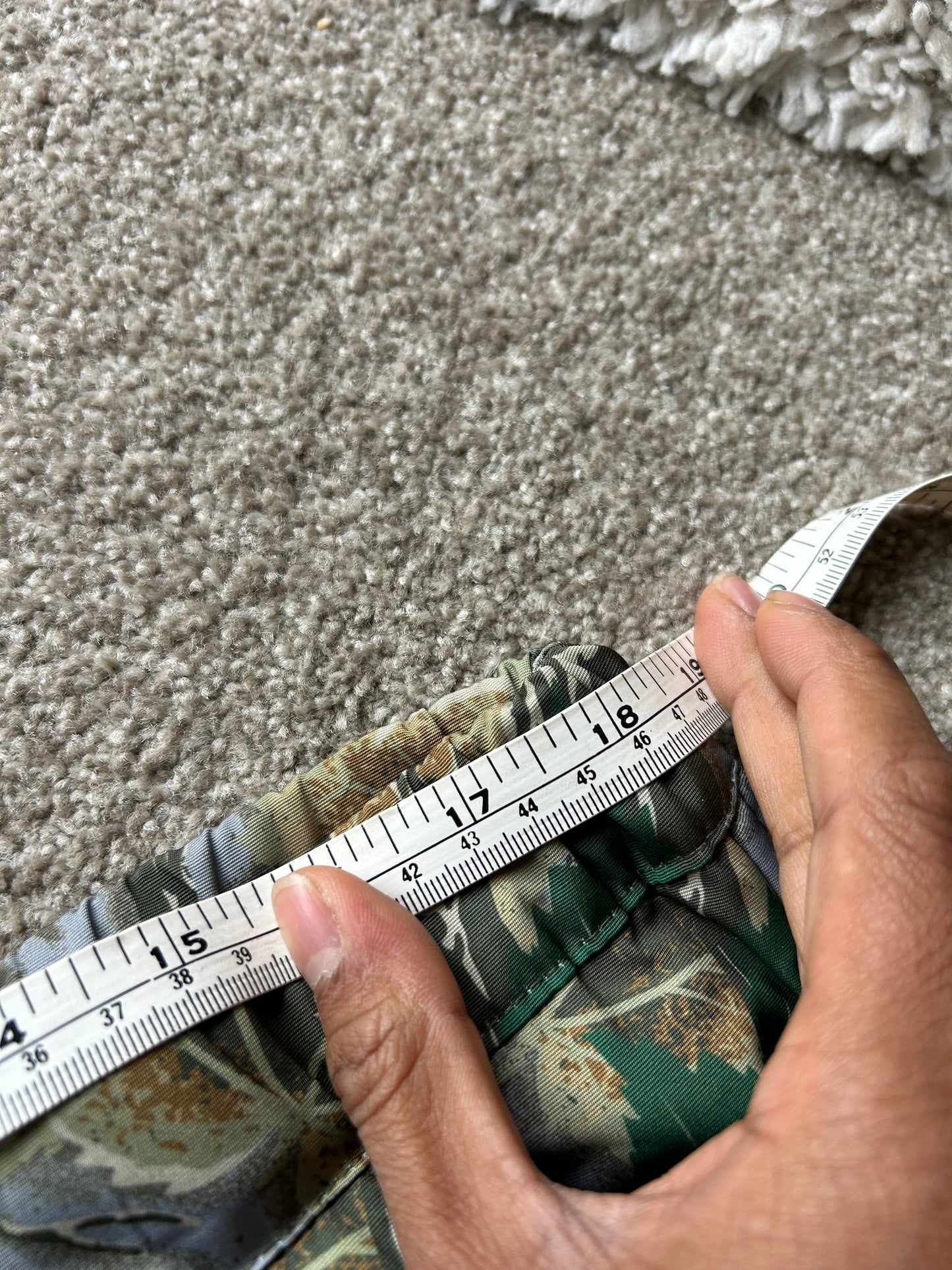 The Hundreds Green Camo Padded Pants, also referred to as the Moro Hybrid Pants. Large 32-36