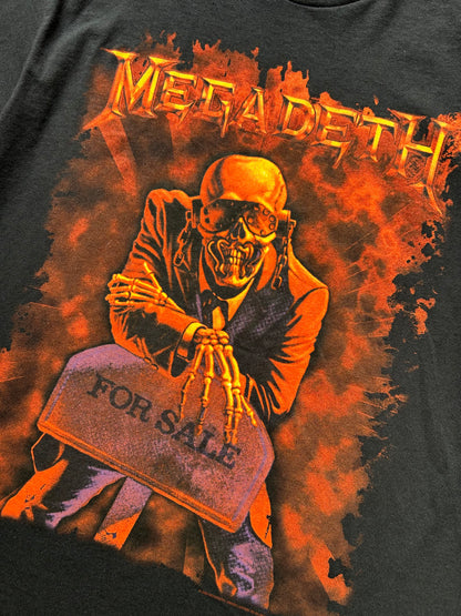 Megadeth Band Tee Gildan Tag Date 2022 Medium Black