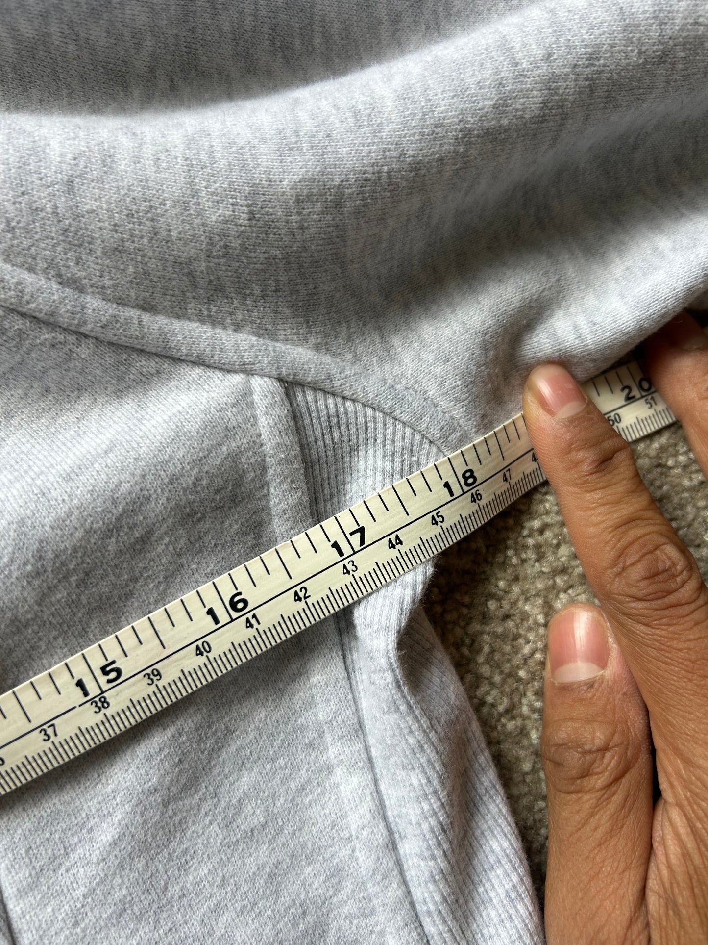 Lululemon Scuba Full-Zip Hoodie in grey cotton fleece size 6 Small