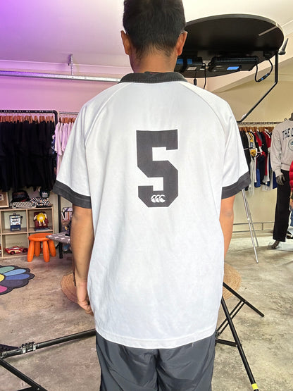 2008 Wellington Player Issue No 5 Rugby Union Shirt Adults XL White