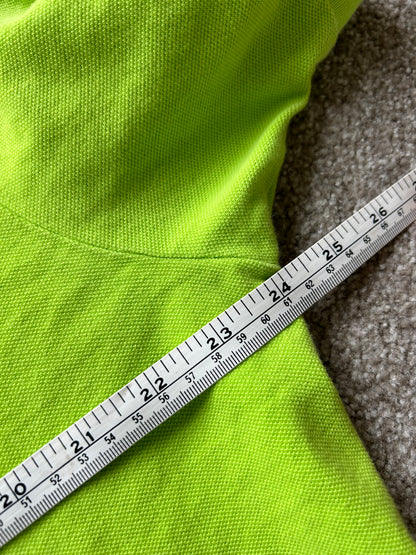 Polo Ralph Lauren logo short-sleeve polo shirt in lime green cotton XL