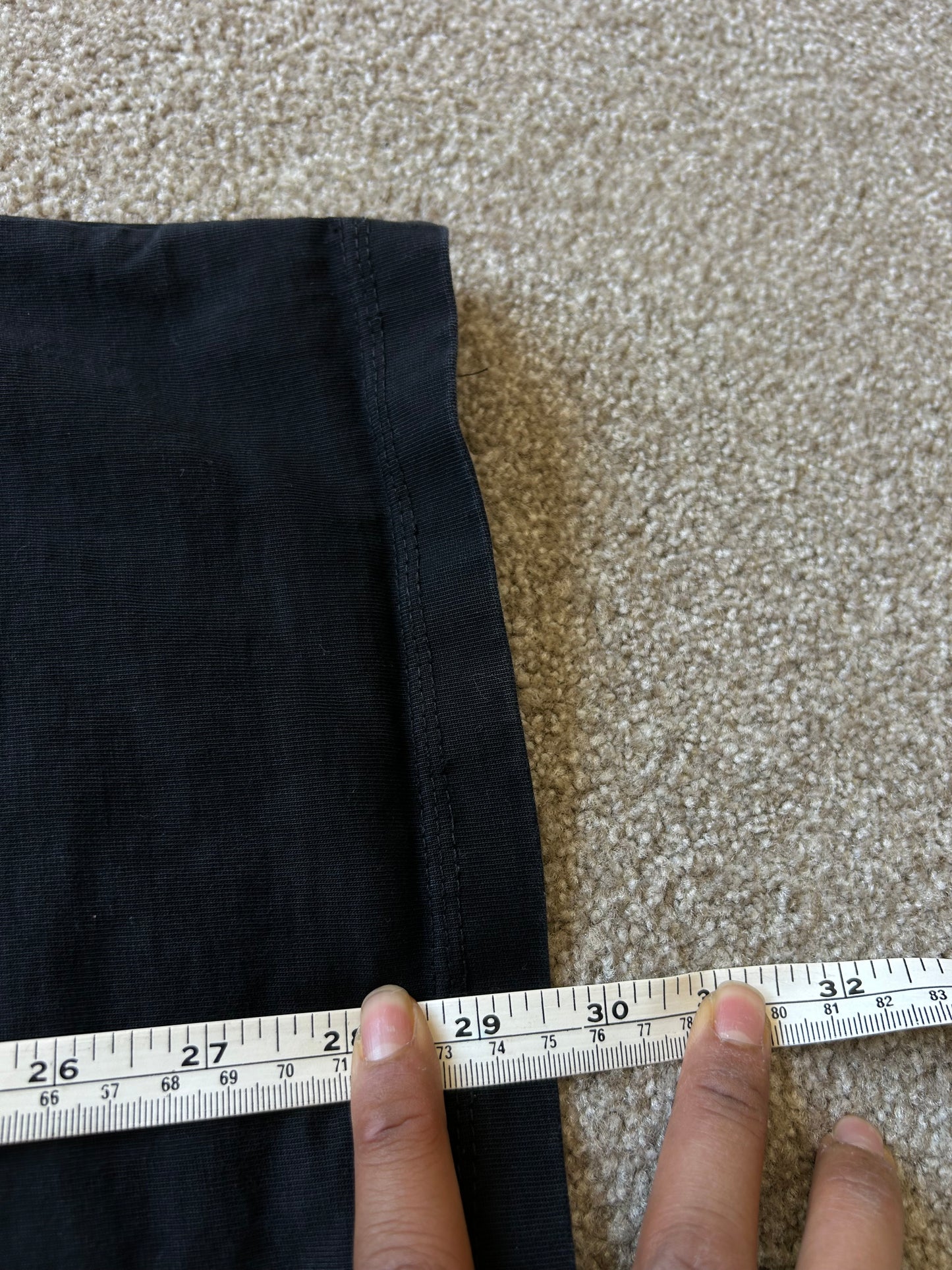 black HOKURO branded oversized t-shirt XL