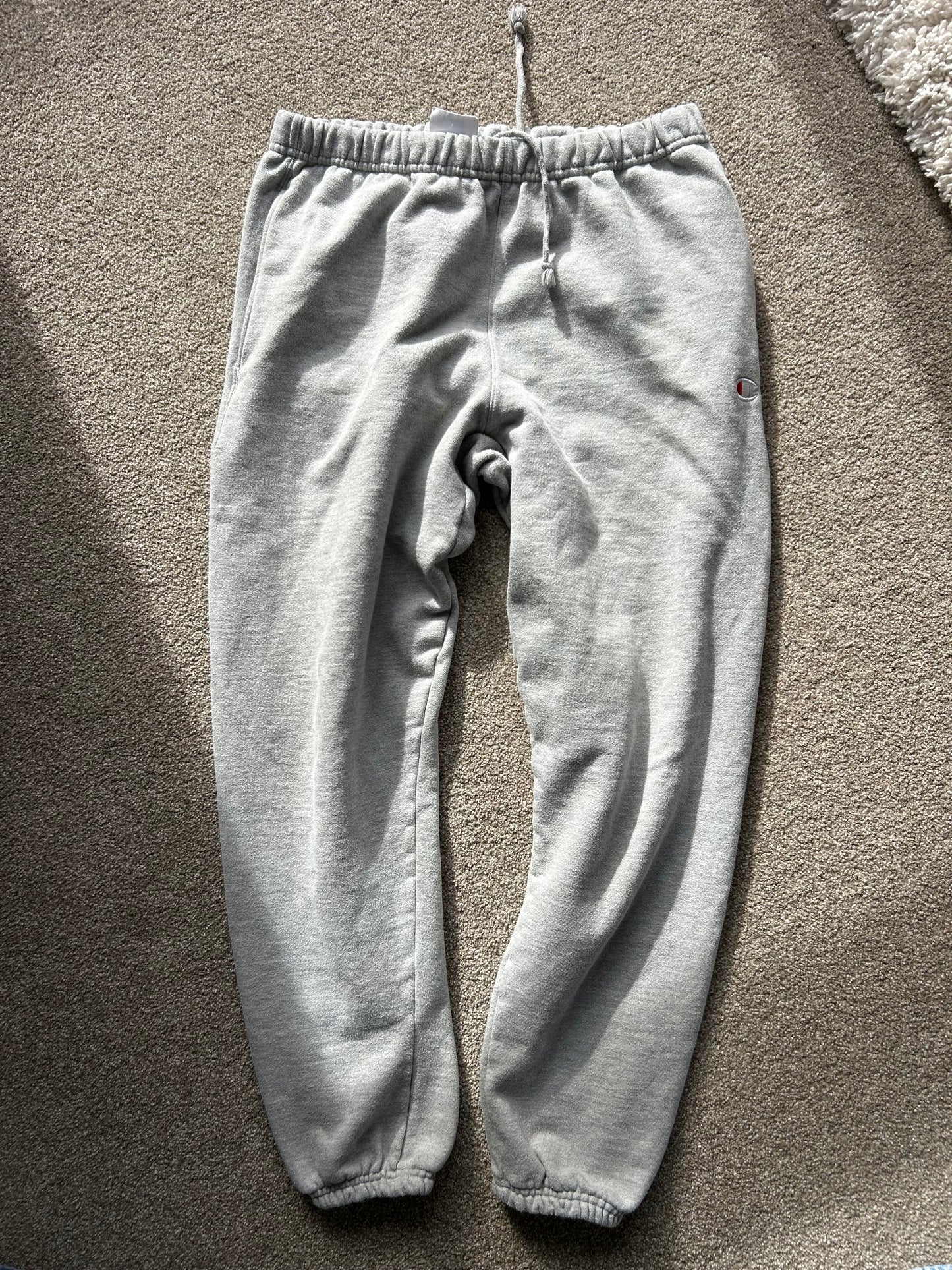 Champion Reverse Weave Sweat Pants Large Grey