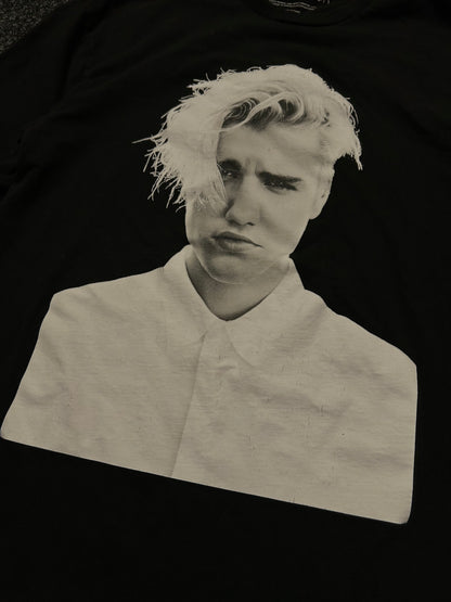 Justin Bieber Purpose Tour Big Logo Black Medium Tee