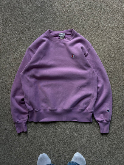 Champion Reverse Weave Lavander Medium Sweater
