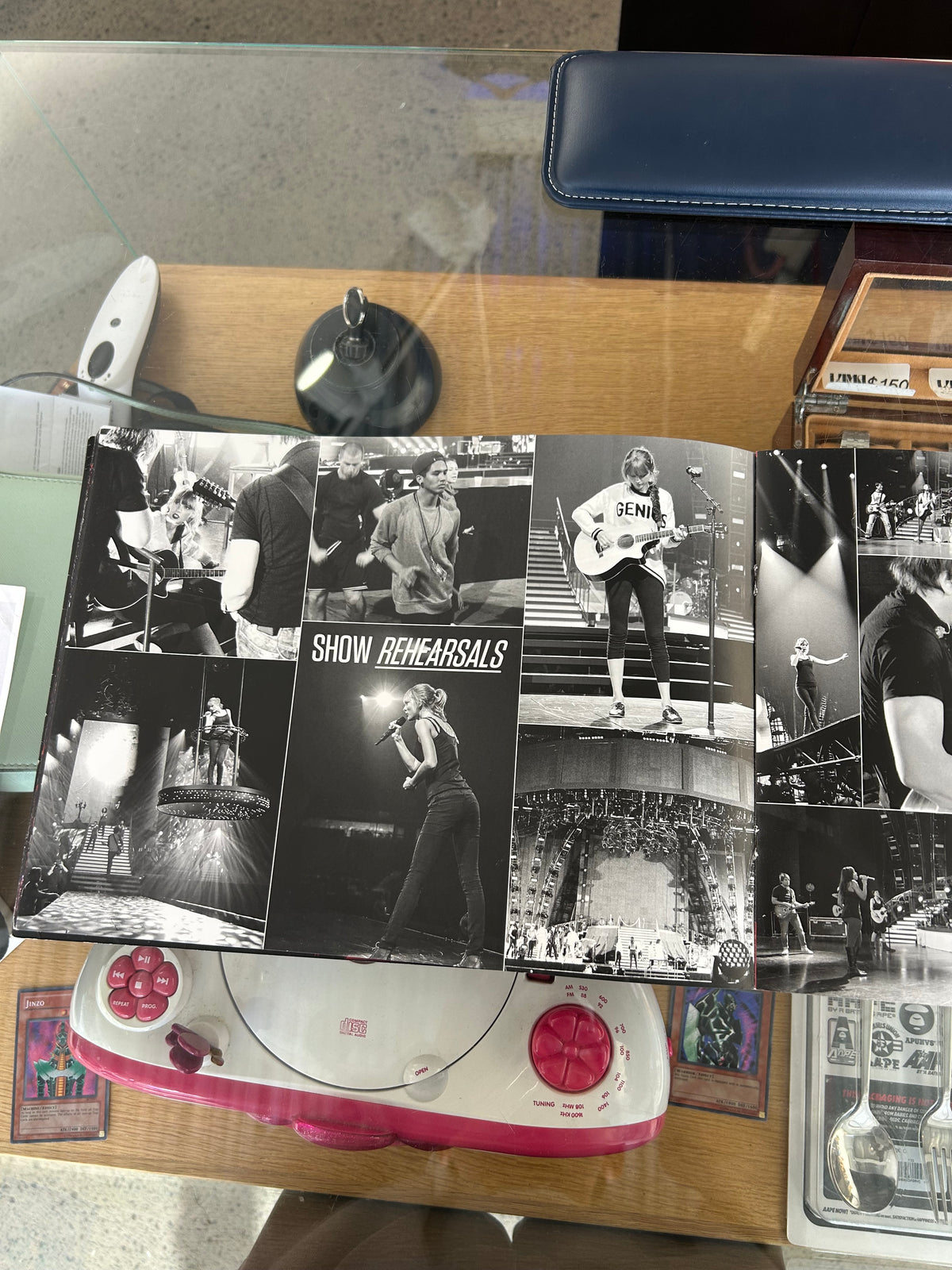 official 2013 souvenir program and photo book from Taylor Swift's The Red Tour