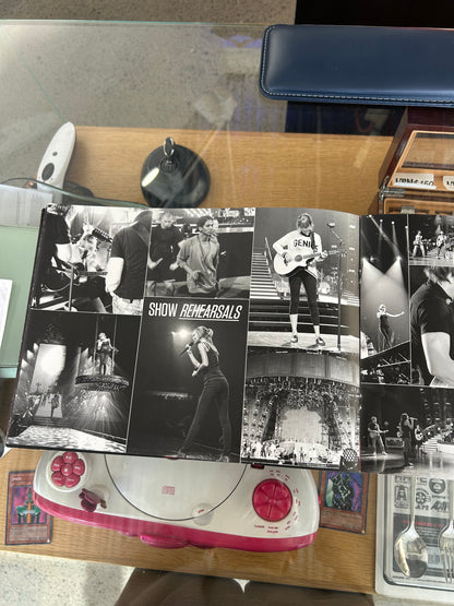 official 2013 souvenir program and photo book from Taylor Swift's The Red Tour