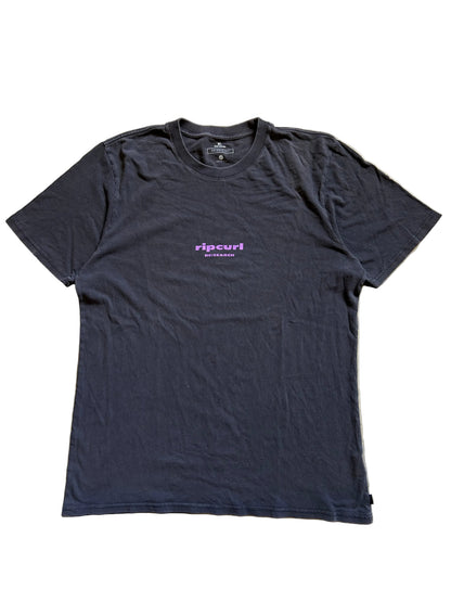 Rip Curl Super Computer Research T-Shirt featuring a graphic print XL Grey