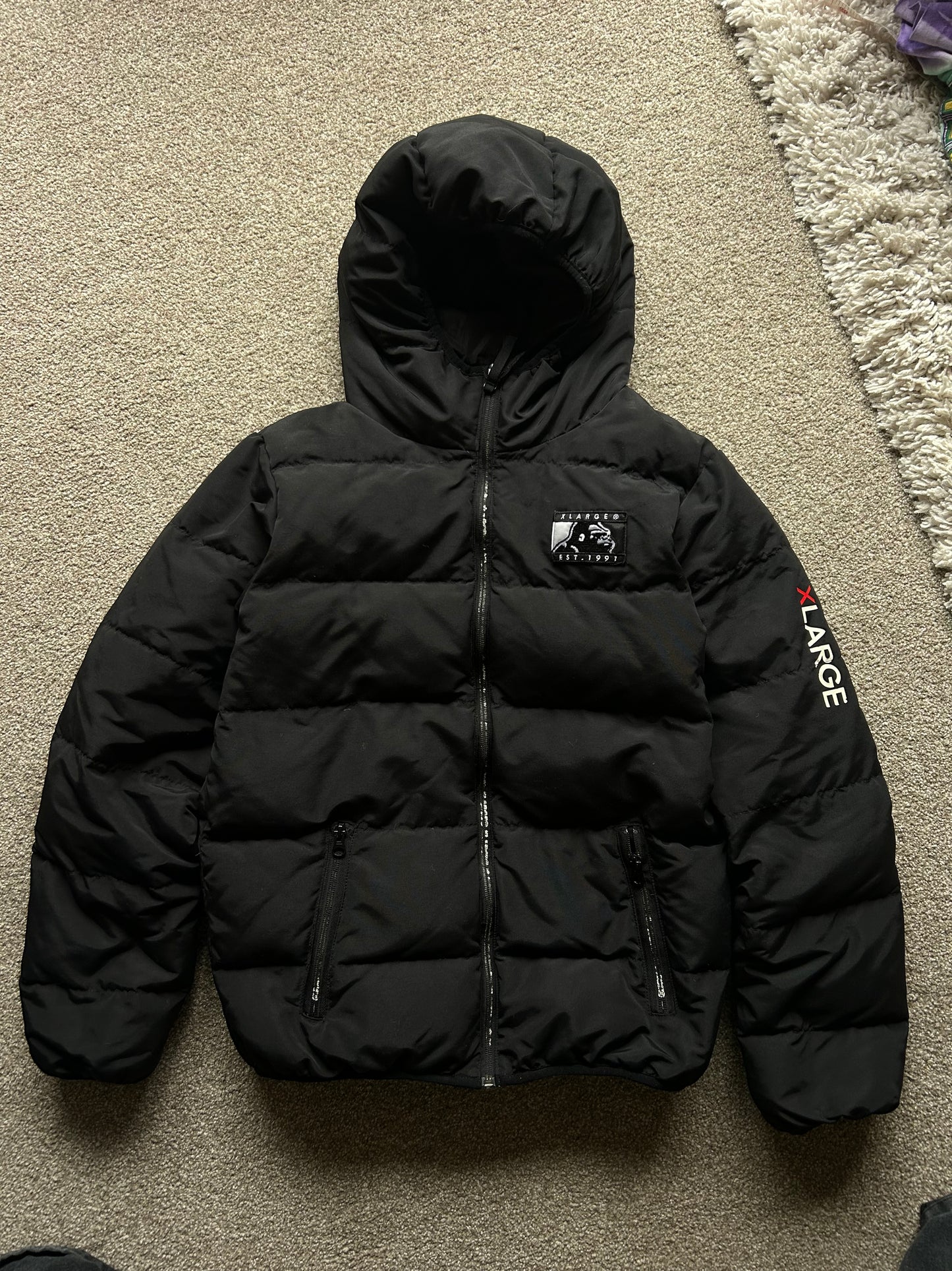 XLarge Black Puffer Small
