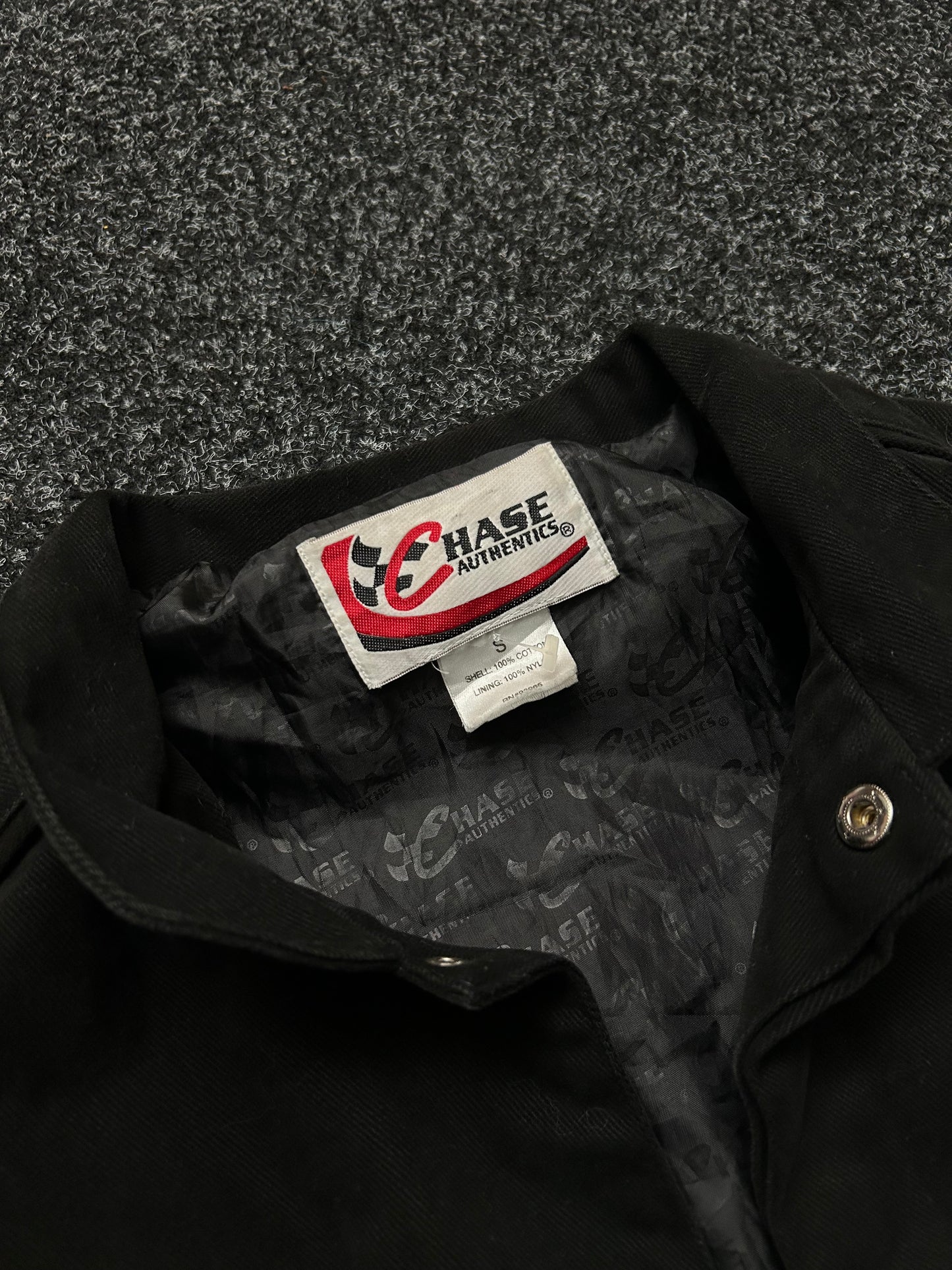 Chase Authentics Dale Jarrett Nascar UPS Black Racing Jacket Medium
