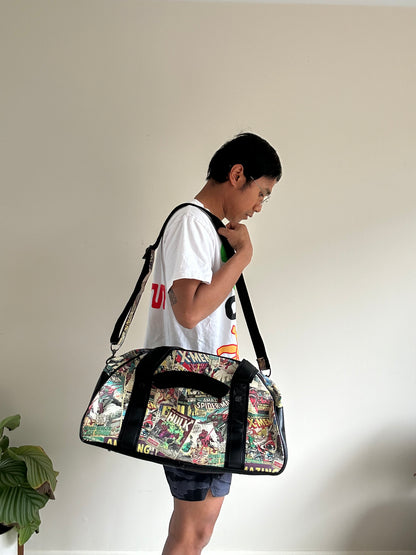Marvel Duffle Bag Comics Large