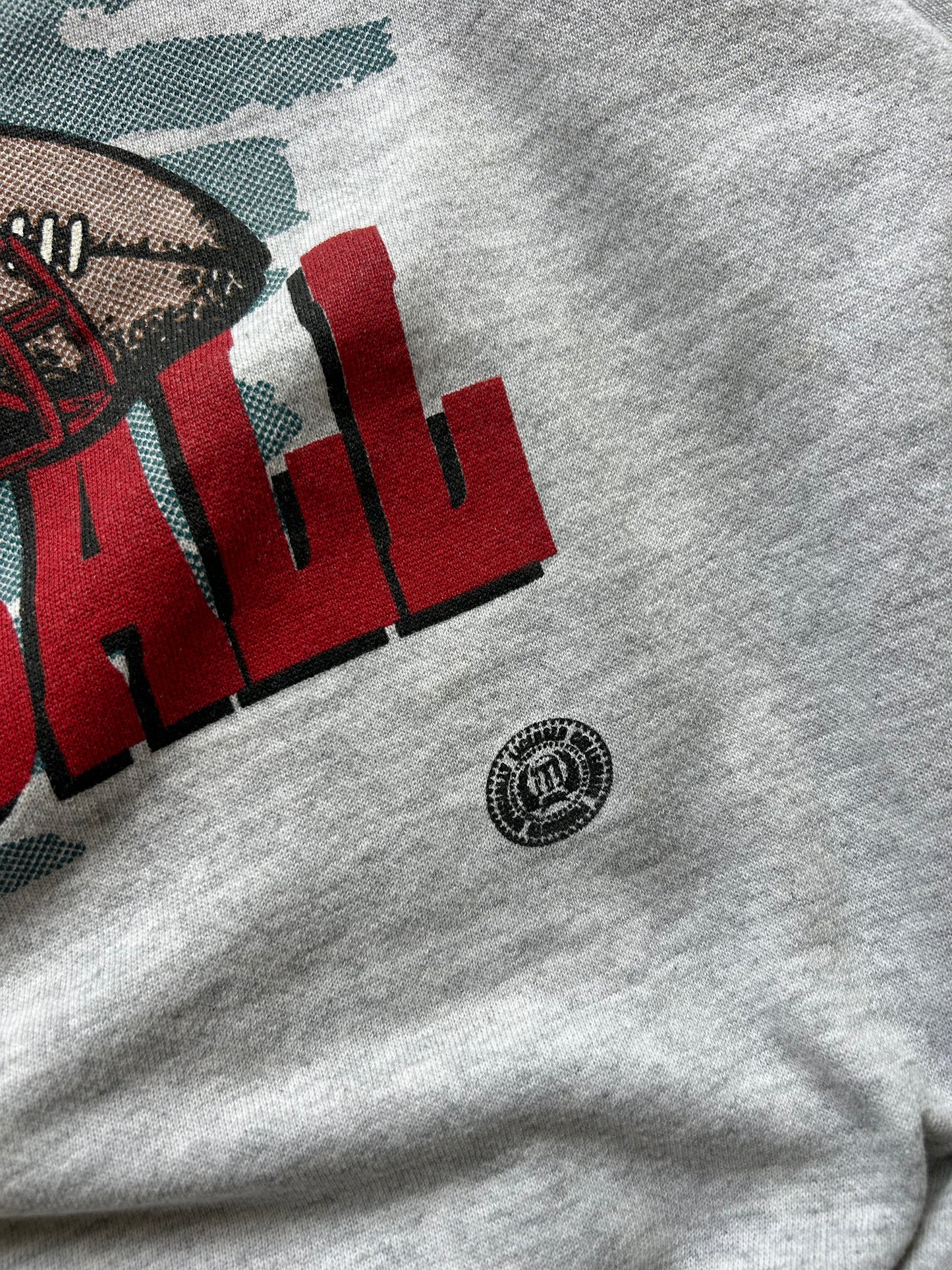 vintage 1994 NCAA Wisconsin Badgers sweatshirt XL Grey Tultex Tag