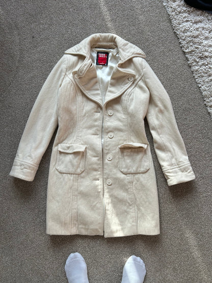 Miss Sixty Wool Trench Coat Medium Y2K
