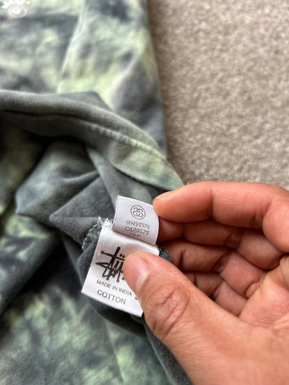 Stussy Tie Dye Green XXL Made in India
