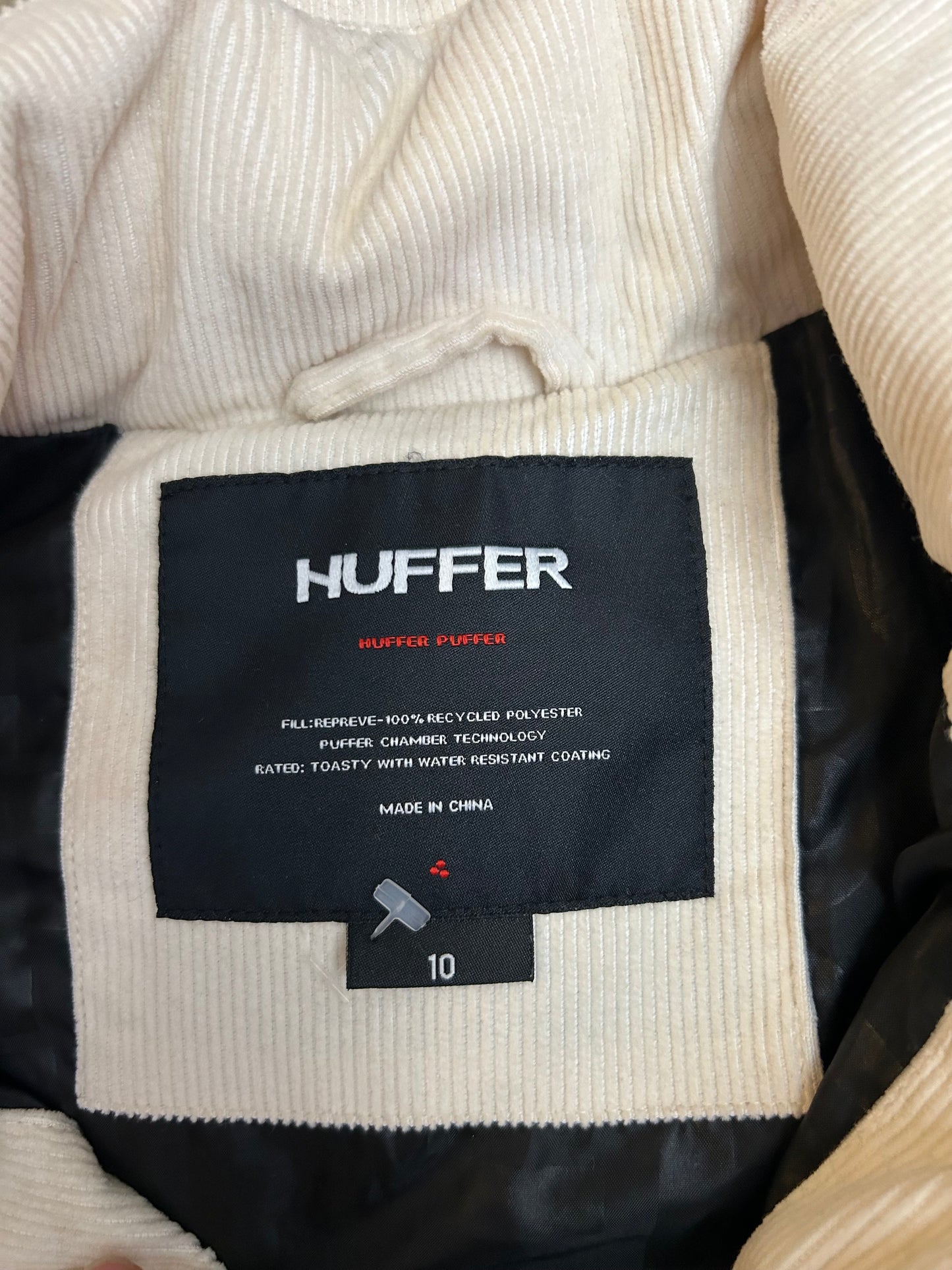 Huffer 9 To 5 Puffer Vest in the color Lunar size 10 Medium