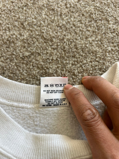 Vintage California Republic Sweater 1997 White Large