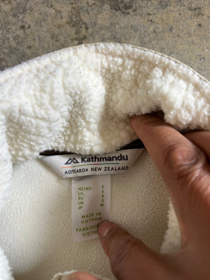 Kathmandu Cream Fleece Jacket Small