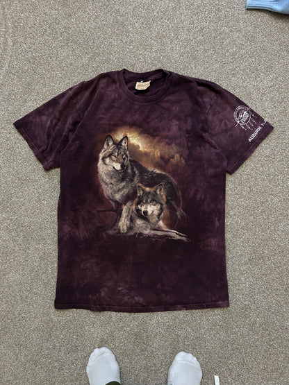 Vintage The Mountain Wold Maroon Large